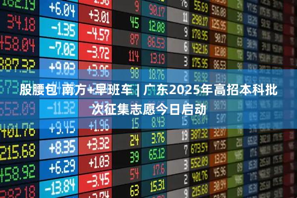 股腰包 南方+早班车 | 广东2025年高招本科批次征集志愿今日启动