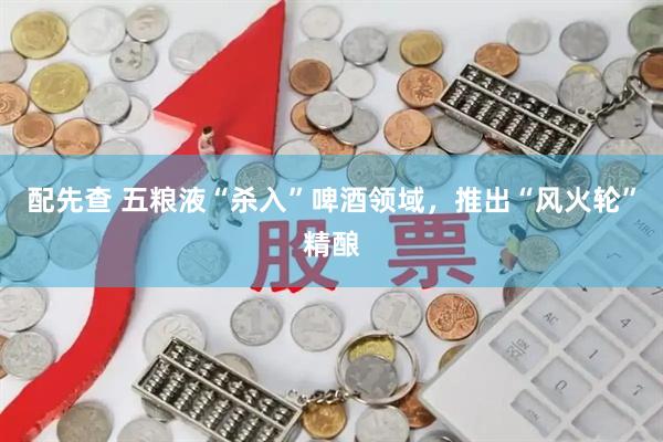 配先查 五粮液“杀入”啤酒领域，推出“风火轮”精酿