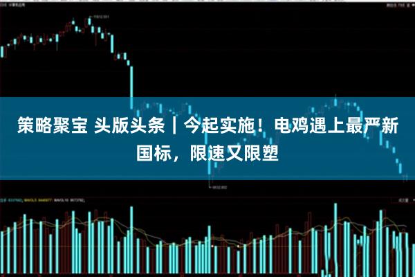 策略聚宝 头版头条｜今起实施！电鸡遇上最严新国标，限速又限塑