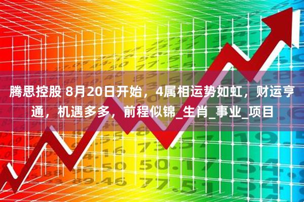 腾思控股 8月20日开始，4属相运势如虹，财运亨通，机遇多多，前程似锦_生肖_事业_项目